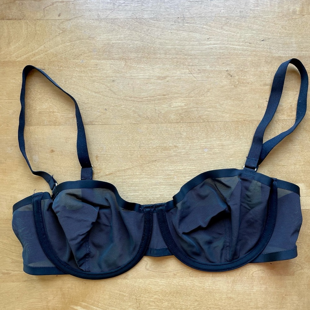 Cuup The Balconette Bra Black 34C